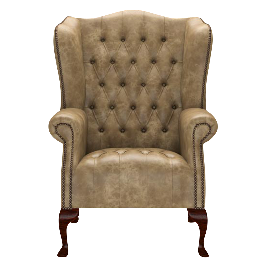 Wade Chesterfield Fåtölj Etna Beige