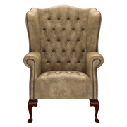 Wade Chesterfield Fåtölj Etna Beige