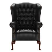 Wade Chesterfield Fåtölj Old English Black