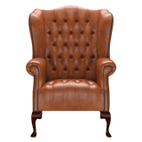 Wade Chesterfield Fåtölj Old English Bruciato