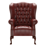 Wade Chesterfield Fåtölj Old English Chestnut