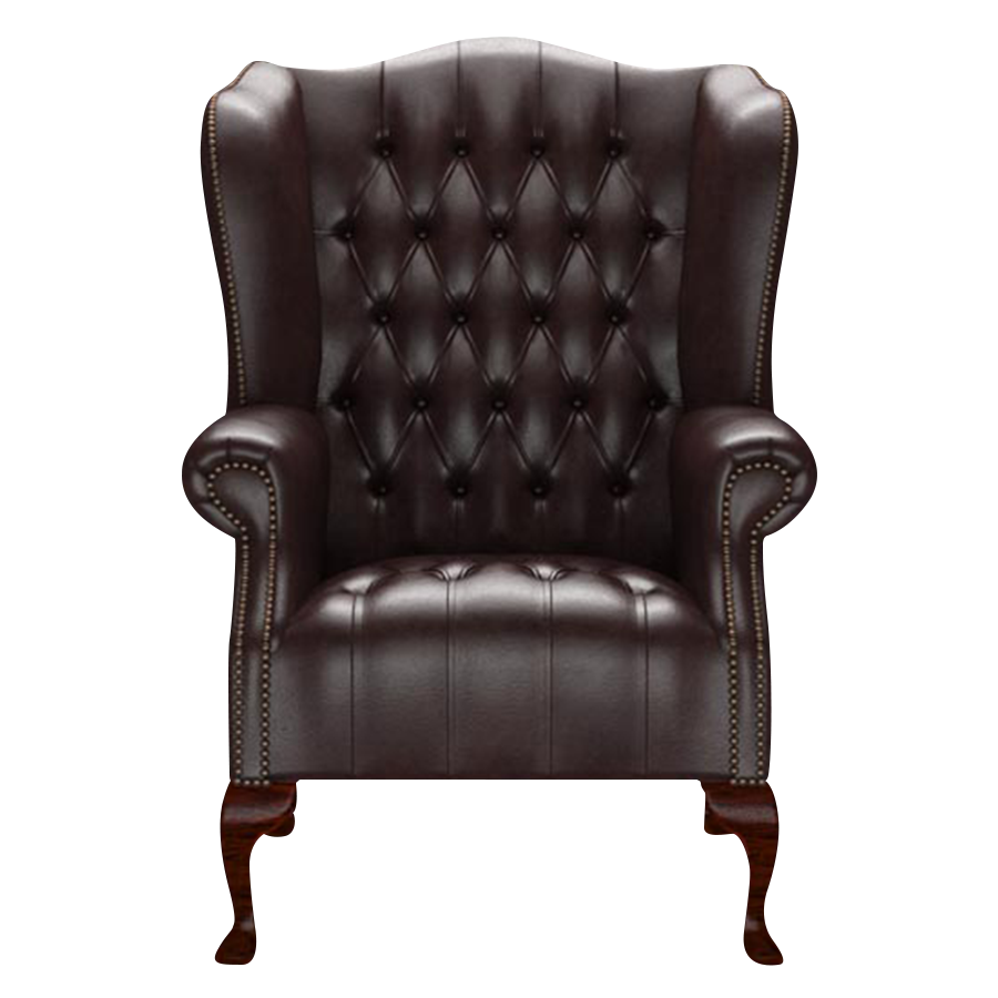 Wade Chesterfield Fåtölj Old English Smoke