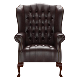 Wade Chesterfield Fåtölj Old English Smoke