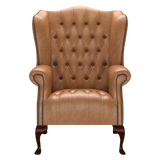 Wade Chesterfield Fåtölj Old English Tan