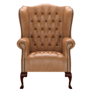 Wade Chesterfield Fåtölj Old English Tan