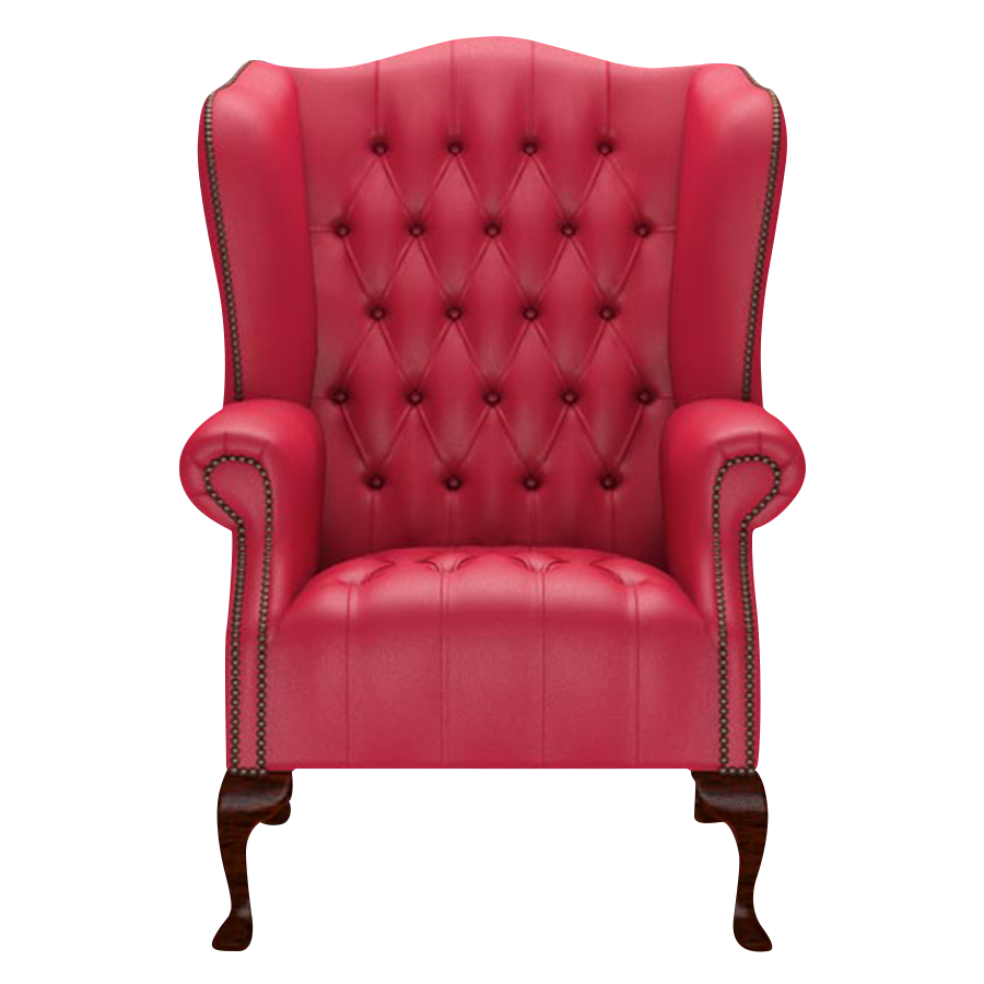 Wade Chesterfield Fåtölj Shelly Flame Red
