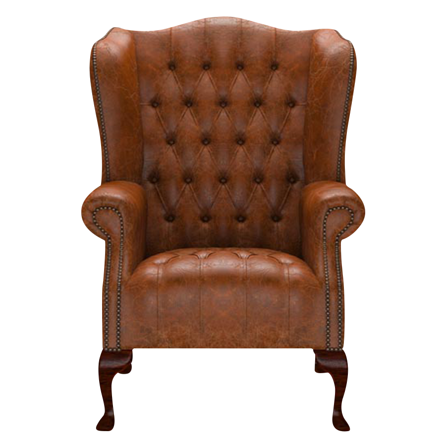 Wade Chesterfield Fåtölj Tudor Chestnut