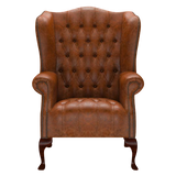 Wade Chesterfield Fåtölj Tudor Chestnut