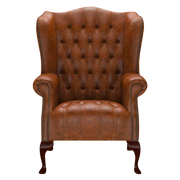 Wade Chesterfield Fåtölj Tudor Chestnut