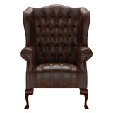Wade Chesterfield Fåtölj Tudor Mahogany