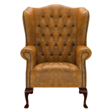 Wade Chesterfield Fåtölj Tudor Mustard