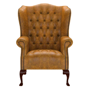 Wade Chesterfield Fåtölj Tudor Mustard