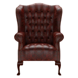 Wade Chesterfield Fåtölj Tudor Oxblood