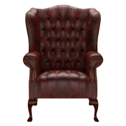 Wade Chesterfield Fåtölj Tudor Oxblood