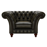Wordsworth Chesterfield Fåtölj Antique Olive