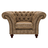 Wordsworth Chesterfield Fåtölj Etna Camel