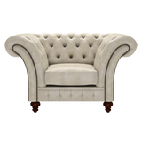 Wordsworth Chesterfield Fåtölj Etna Cream