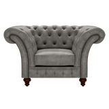 Wordsworth Chesterfield Fåtölj Etna Grey