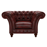 Wordsworth Chesterfield Fåtölj Etna Red