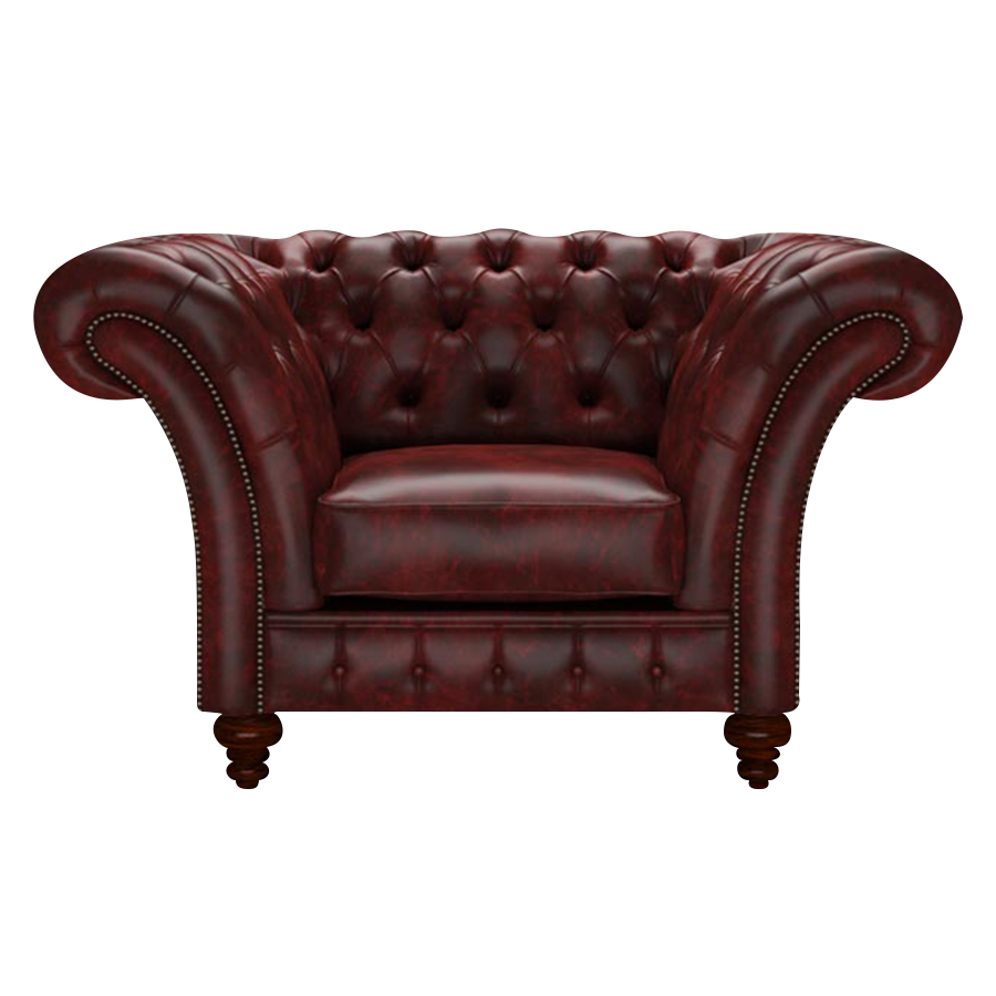 Load image into Gallery viewer, Wordsworth Chesterfield Fåtölj Etna Red
