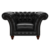 Wordsworth Chesterfield Fåtölj Old English Black