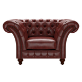 Wordsworth Chesterfield Fåtölj Old English Chestnut