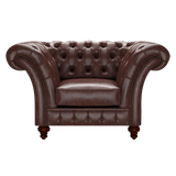 Wordsworth Chesterfield Fåtölj Old English Dark Brown