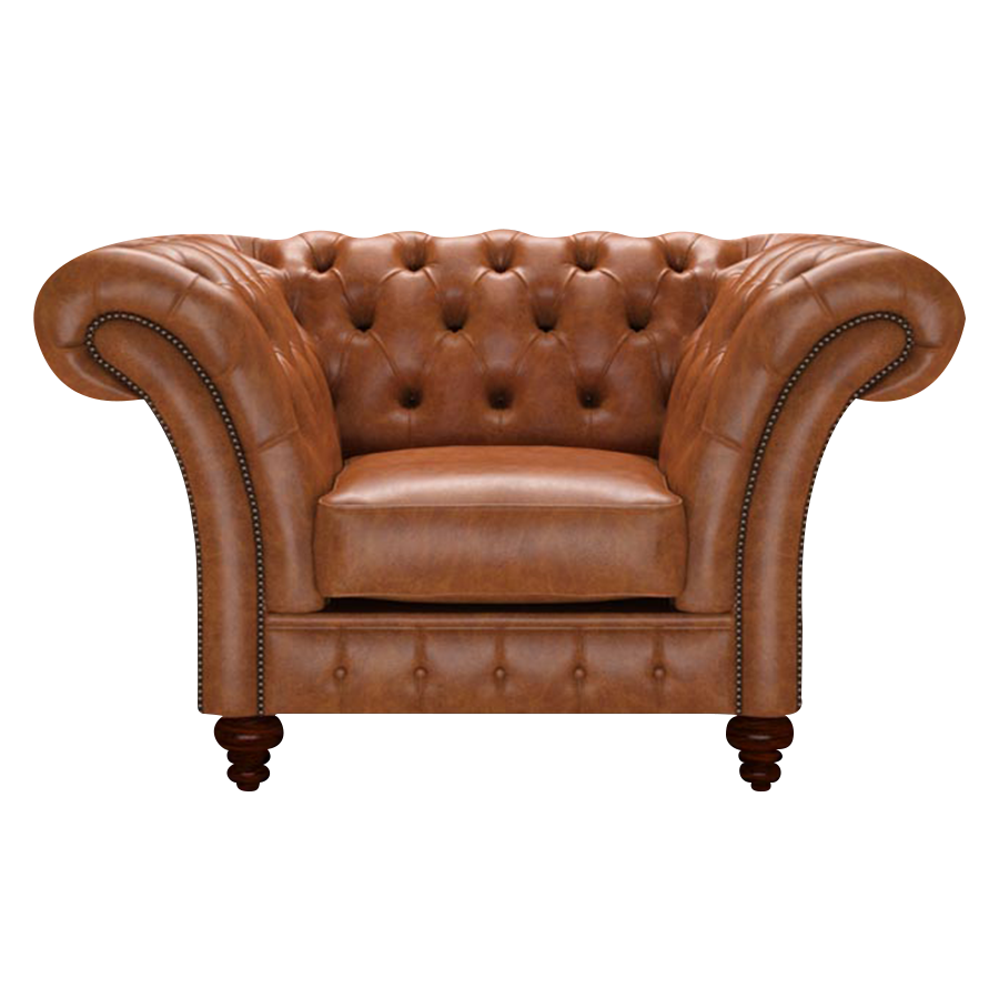 Wordsworth Chesterfield Fåtölj Old English Saddle