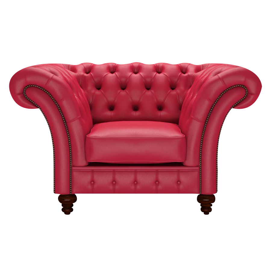 Load image into Gallery viewer, Wordsworth Chesterfield Fåtölj Shelly Flame Red
