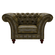 Wordsworth Chesterfield Fåtölj Tudor Birch