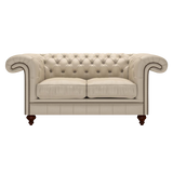 Allingham 2 Sits Chesterfield Soffa Birch Blush Beige