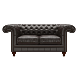 Allingham 2 Sits Chesterfield Soffa Birch Brown