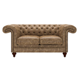 Allingham 2 Sits Chesterfield Soffa Etna Camel