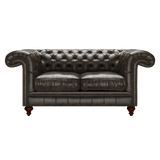 Allingham 2 Sits Chesterfield Soffa Old English Alga