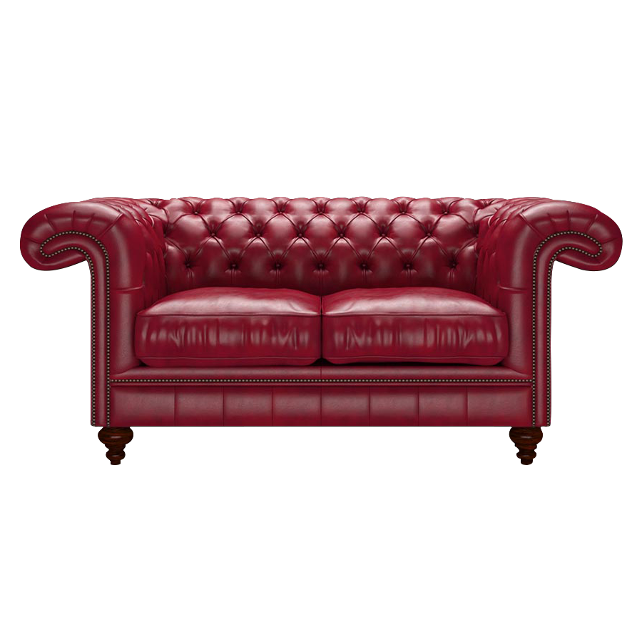 Allingham 2 Sits Chesterfield Soffa Old English Gamay