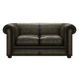 Austen 2 Sits Chesterfield Soffa Antique Olive