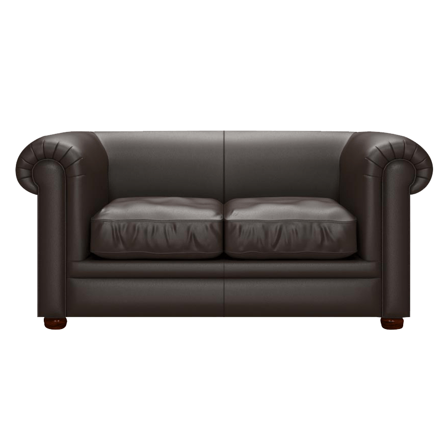 Austen 2 Sits Chesterfield Soffa Birch Brown