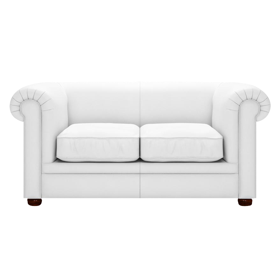Austen 2 Sits Chesterfield Soffa Birch White