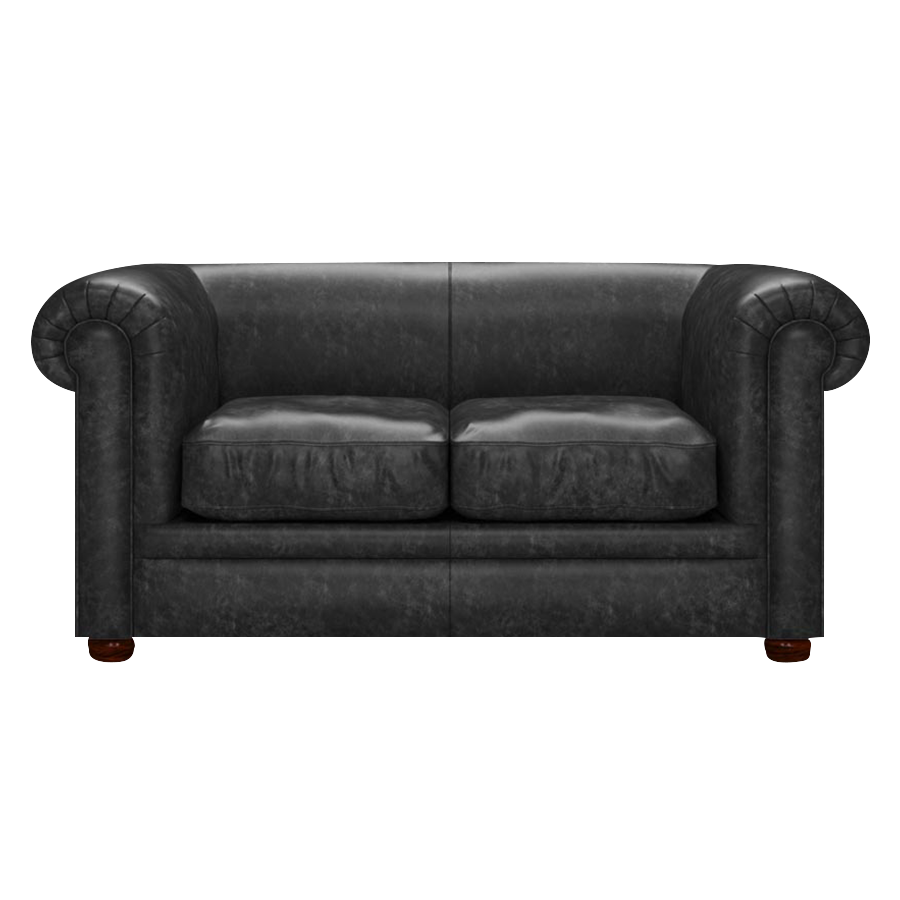 Austen 2 Sits Chesterfield Soffa Etna Black