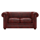 Austen 2 Sits Chesterfield Soffa Etna Red