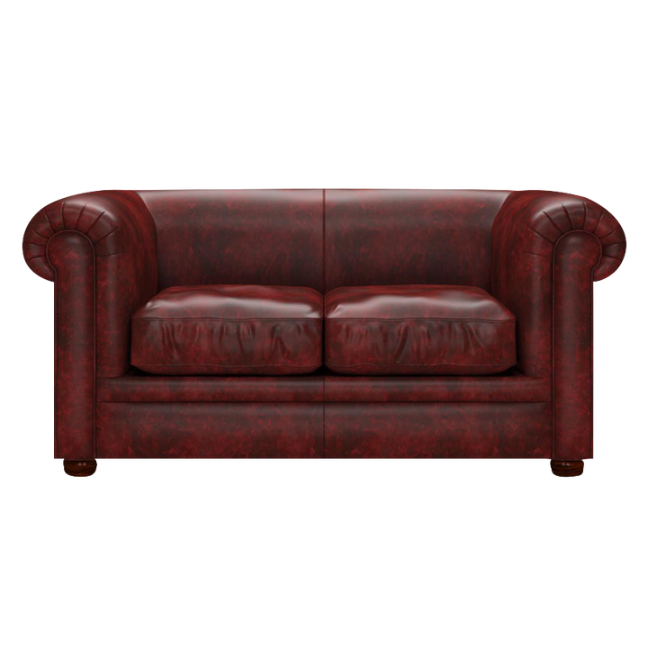 Austen 2 Sits Chesterfield Soffa Etna Red