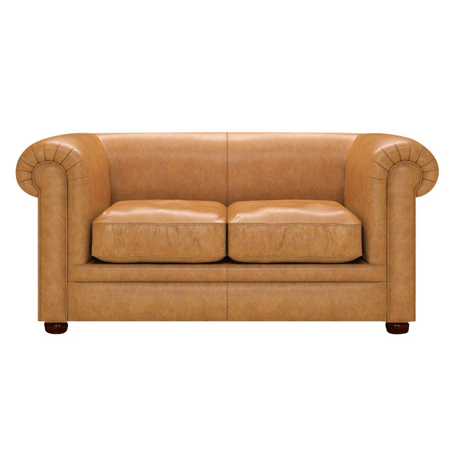 Austen 2 Sits Chesterfield Soffa Old English Buckskin