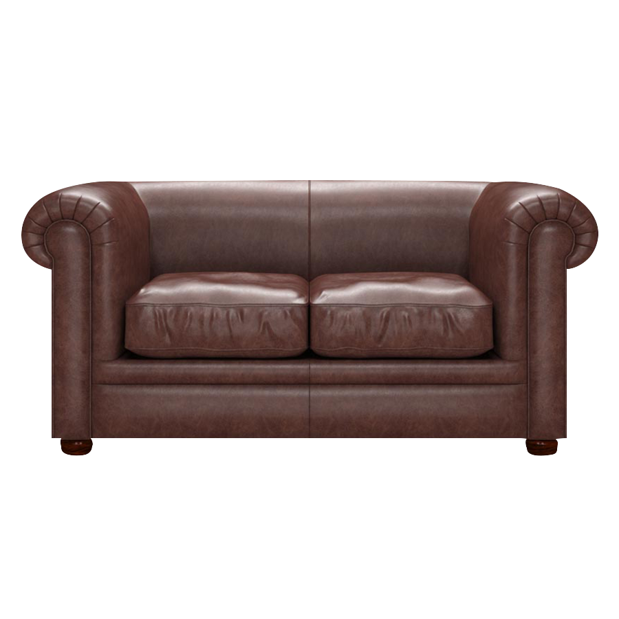 Austen 2 Sits Chesterfield Soffa Old English Dark Brown