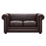 Austen 2 Sits Chesterfield Soffa Old English Smoke