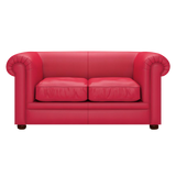 Austen 2 Sits Chesterfield Soffa Shelly Flame Red