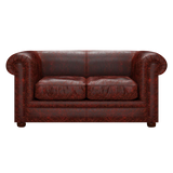 Austen 2 Sits Chesterfield Soffa Tudor Oxblood