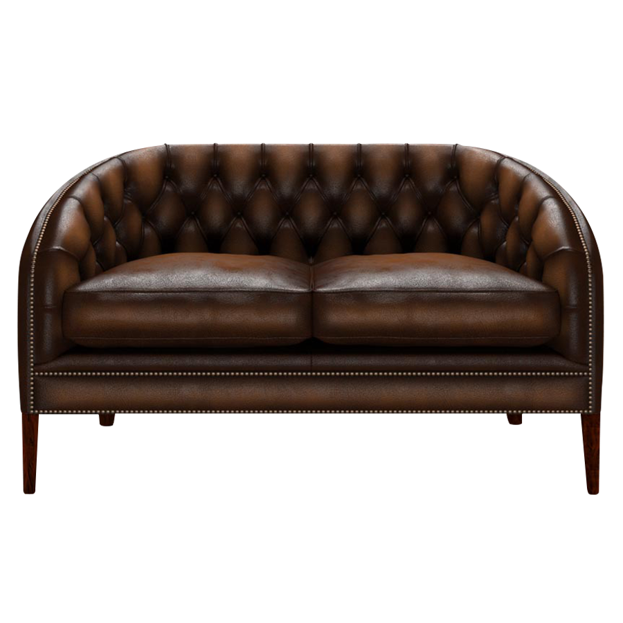 Blake 2 Sits Chesterfield Soffa Antique Autumn Tan