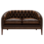 Blake 2 Sits Chesterfield Soffa Antique Autumn Tan