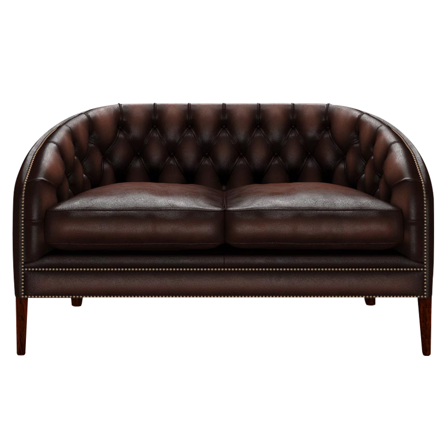 Blake 2 Sits Chesterfield Soffa Antique Brown
