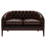 Blake 2 Sits Chesterfield Soffa Antique Brown